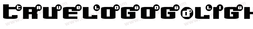 TrueLogoG-Light Regu字体转换